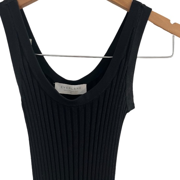 Everlane Ribbed Bodycon Dress. - Picture 7 of 8